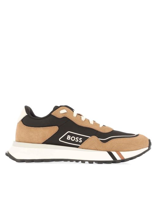 Boss Brown Jonah Runn Sdtx 10252308 01 Low-Top Trainers for men