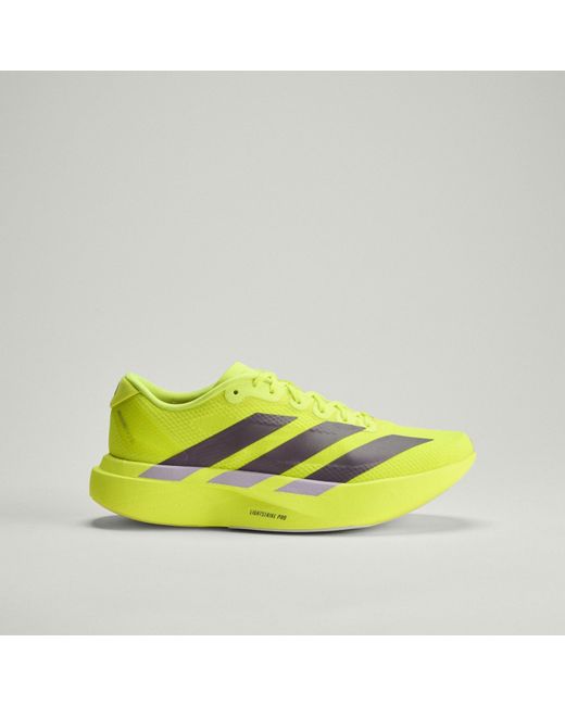 Adidas Yellow Adidas Adizero Evo Sl Woven Sneaker