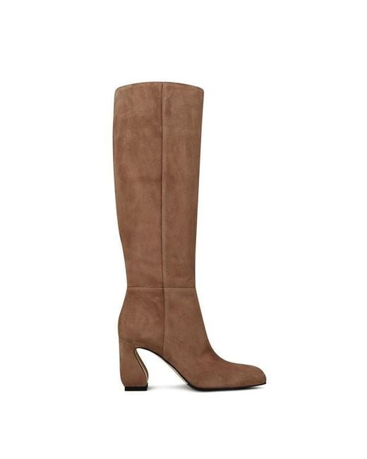 Sergio Rossi Brown Suede Boots
