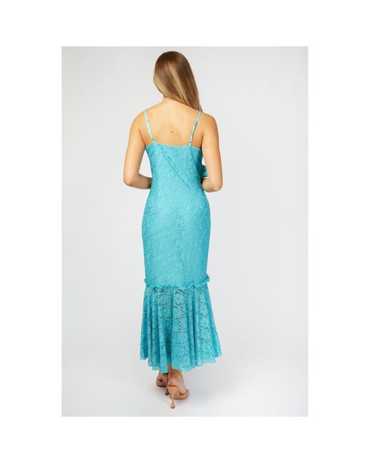 Little Mistress Blue Maxi Dress