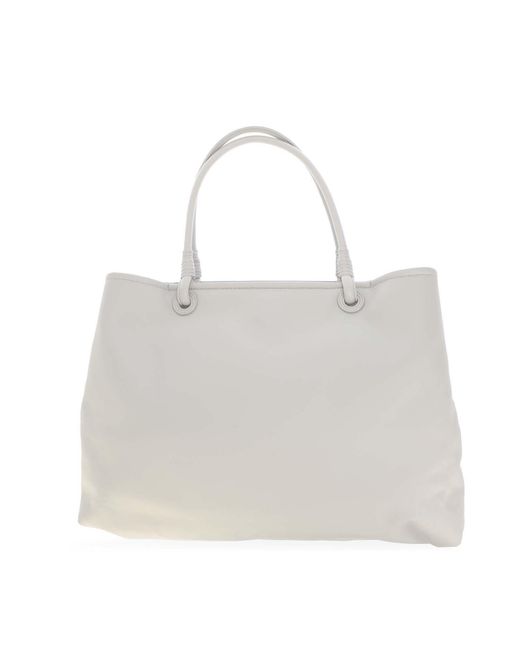 Emporio Armani Gray Shopping Bag