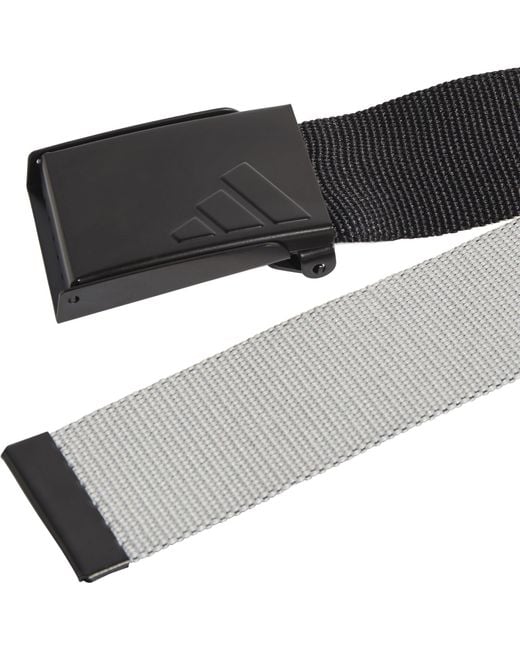 Adidas Black Golf Webbing Belt for men