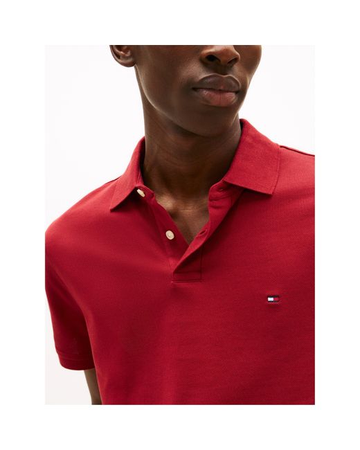 Tommy Hilfiger Red Core 1985 Polo Shirt for men