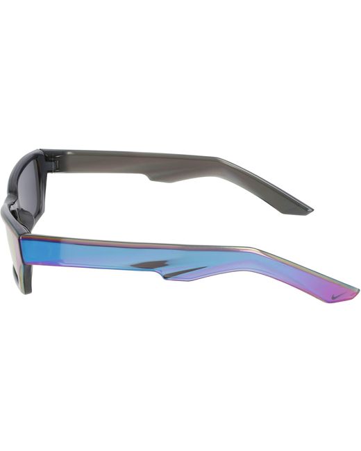 Nike Purple Lucent Boost Rectangle Sunglasses