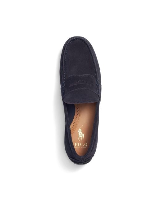 Polo Ralph Lauren Blue Reynold Driver Loafers for men