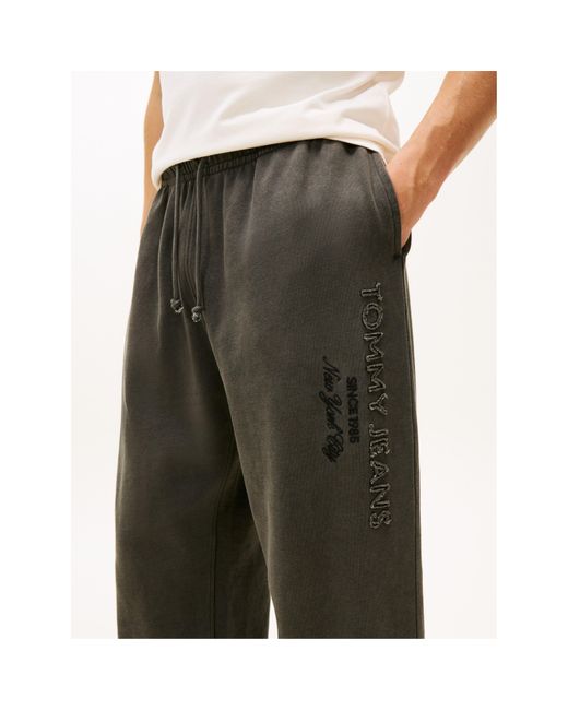 Tommy Hilfiger Green New Classic Closed Hem Fleece Joggers for men