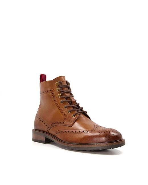 Dune Brown Create Brogues for men