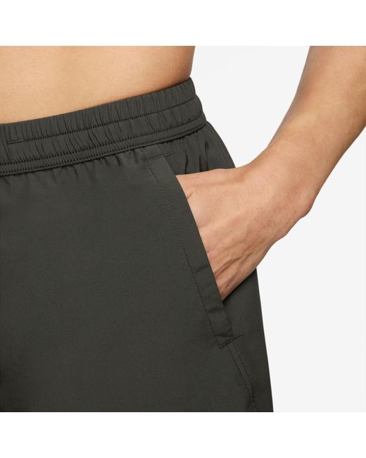 Nike Gray Dri-Fit Form 7 Unlined Versatile Shorts for men