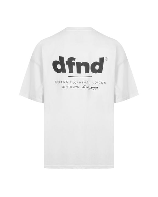 DFND London Blue Dfnd Loose 4 Pack T-Shirt for men