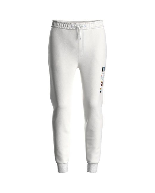 Boss Gray Skedigital Tracksuit Bottoms for men