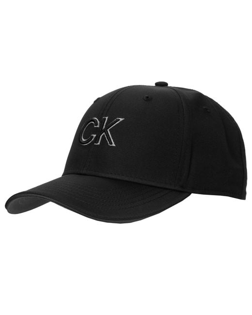 Calvin Klein Black Golf Cap for men