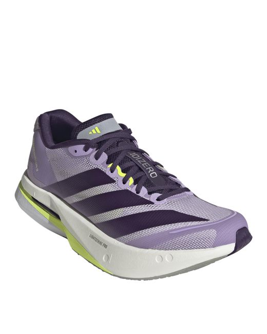 Adidas Blue Adizero Boston 13 Road Running Shoes