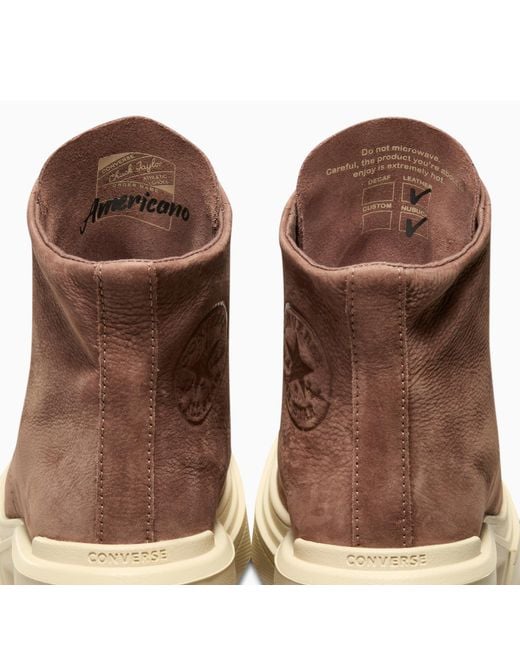 Converse Brown Chuck 70 De Luxe Wedge Co Trainers