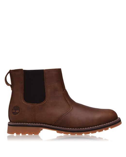 Timberland Brown Larchmont Chelsea Boots for men