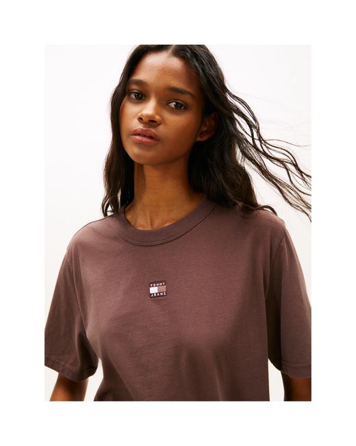 Tommy Hilfiger Brown Logo T-Shirt