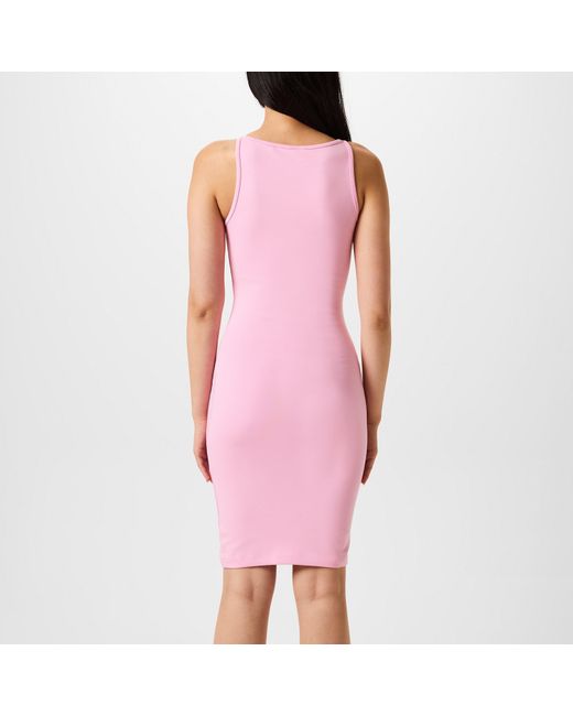 HUGO Pink Neamea Diamante Dress