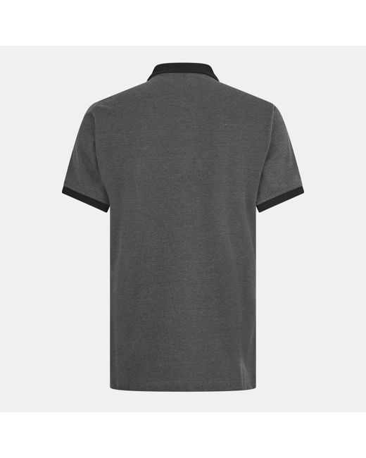 Barbour Gray Sports Polo Mix Shirt for men