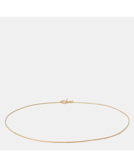 AMI White Chain Necklaces