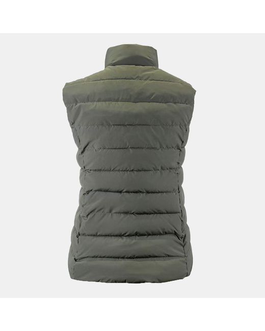 Jack Wills Green Badwell Lightweight Waterproof Puffer Gilet