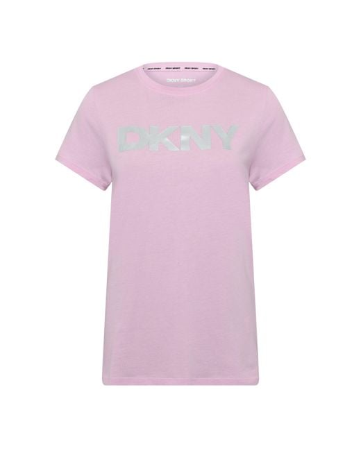 DKNY Pink Foil Lg Sht Sle