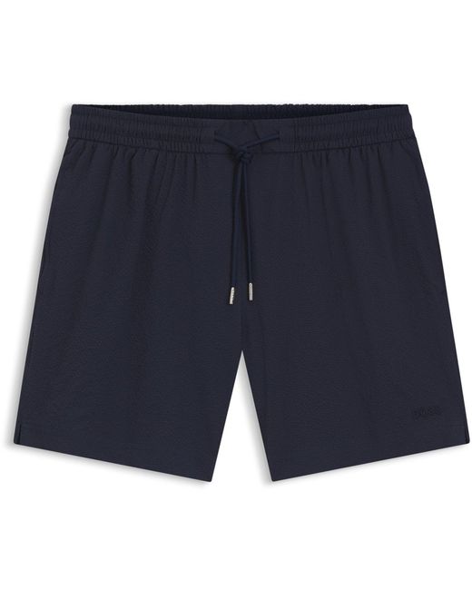 Boss Blue Swim Shorts for men