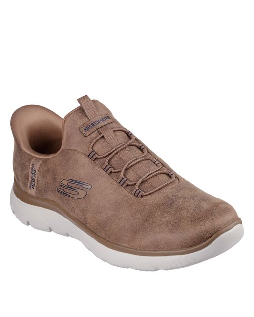 Skechers Brown Slip-Ins: Summits for men
