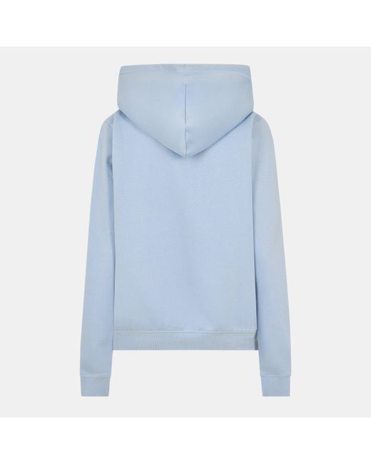 Jack Wills Blue Hunston Logo Zip Hoodie