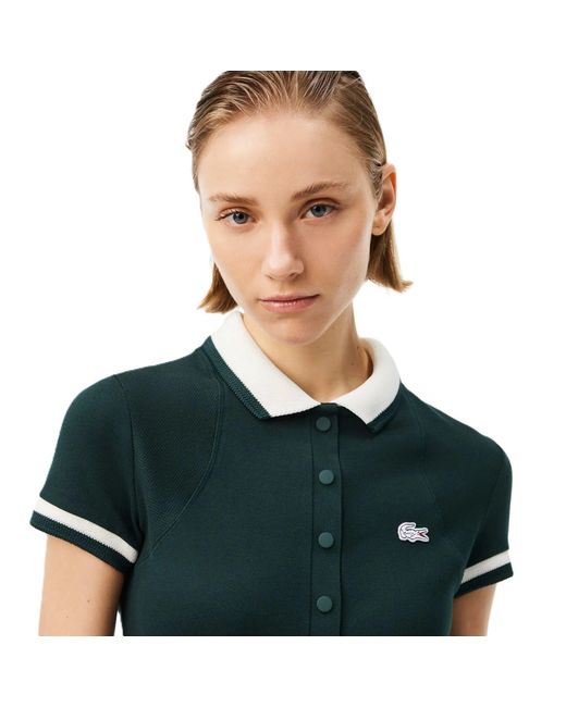 Lacoste Green Short Sleeve Polo Shirt for men