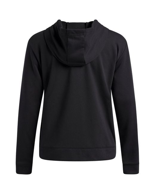 Under Armour Black Rival Terry Over The Head Hoodie