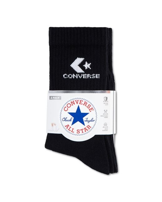 Converse Black 3Pk Lightweig 63