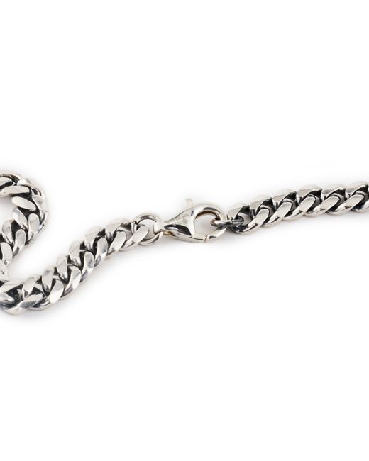 Serge Denimes Metallic Curb Chain Necklace for men