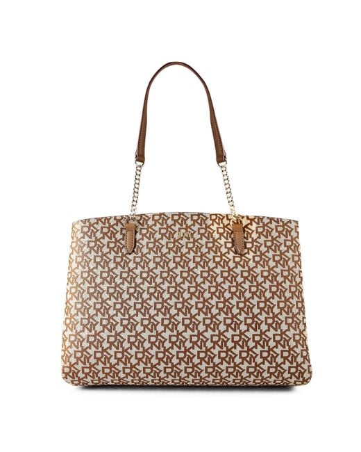 DKNY Metallic Byrant Park Tote Bag