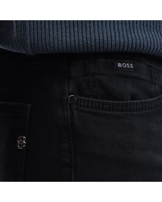 Boss Blue Taber Slim Fit Jeans for men