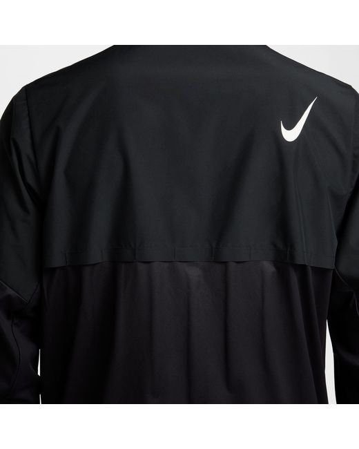 Nike Black Aeroswift Storm-Fit Aerogami Running Jacket for men