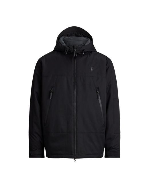 Polo Ralph Lauren Black Heavy Eastland Jacket Windbreaker for men