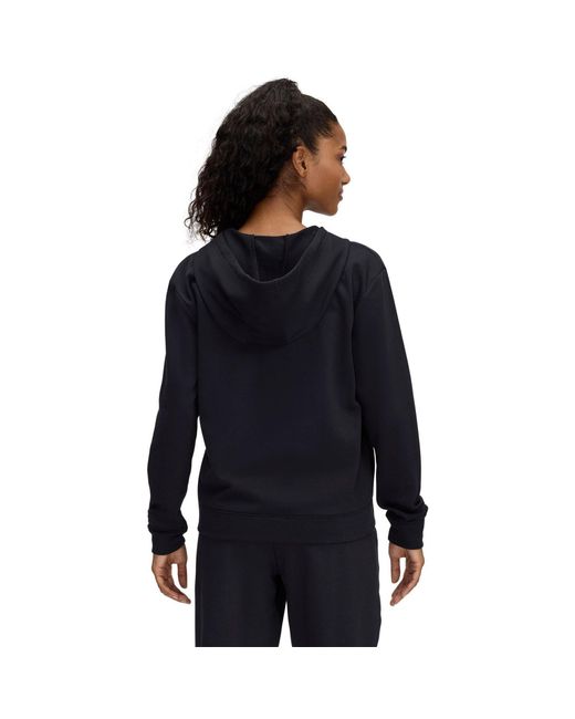 Under Armour Black Round Logo Zip Hoodie