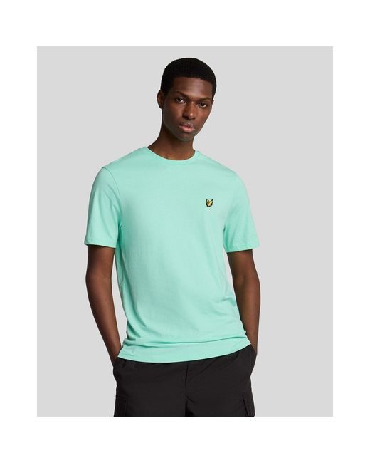 Lyle & Scott Blue Basic Logo T Shirt for men