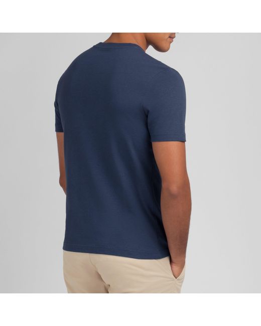 Eden Park Blue Short-Sleeved T-Shirt for men
