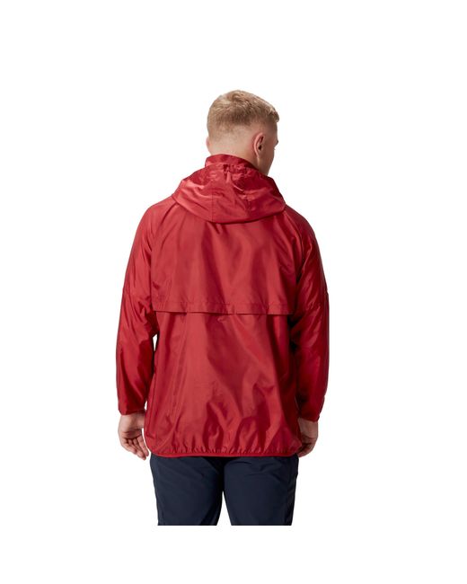 Canterbury Red British And Irish Lions 2024 Lightweight Rain Performance Rugby Jacket for men