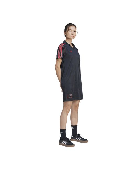 Adidas Black Mufc Icon T-Shirt Dress