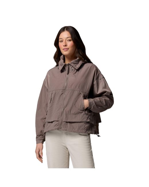 Columbia Brown Paracutie Ii Windbreaker