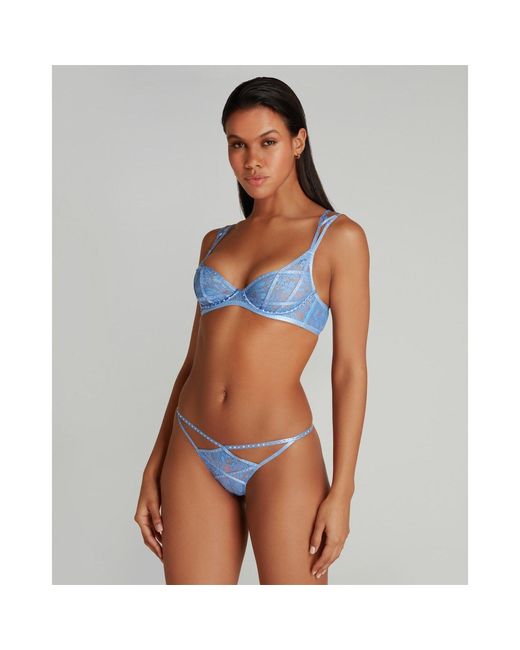 Agent Provocateur Blue Dianah Thong