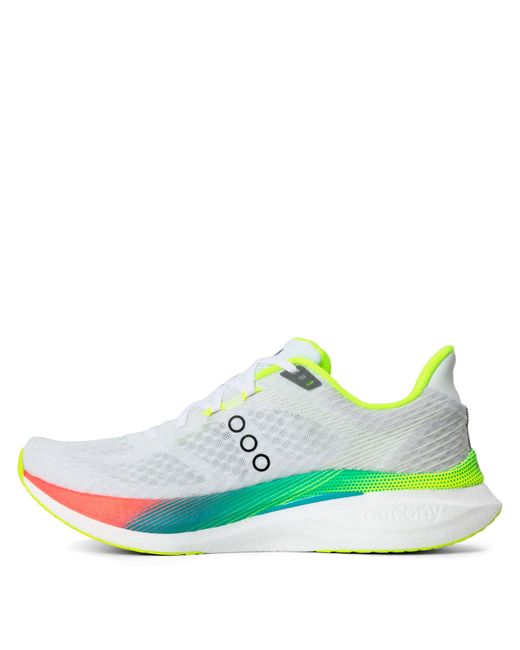 Saucony Green Endo Speed 5 Road Running Shoes for men