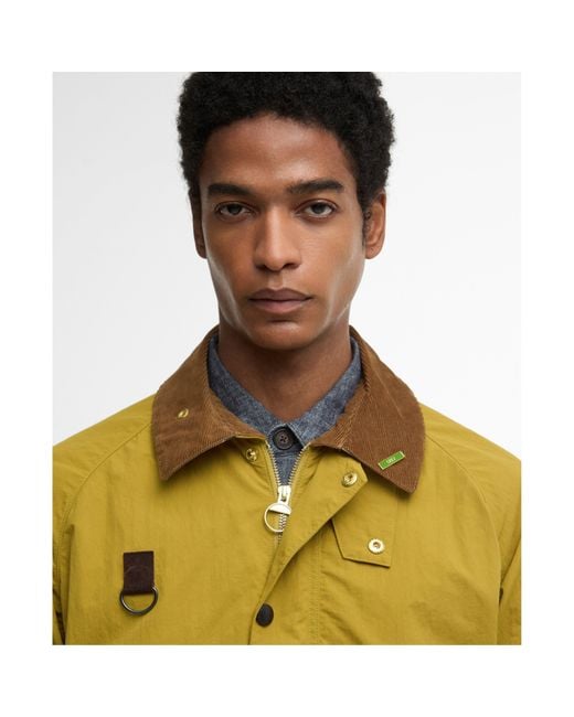 Barbour Yellow Icons Spey Jacket for men