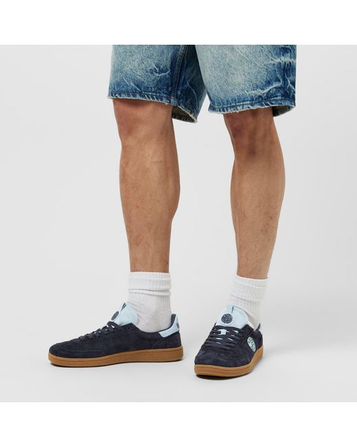 Pretty Green Blue Pg Ramblas Low-Top Trainers for men