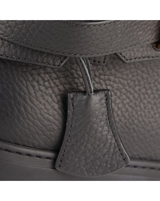 Buscemi Black 100Mm High Top Trainers for men