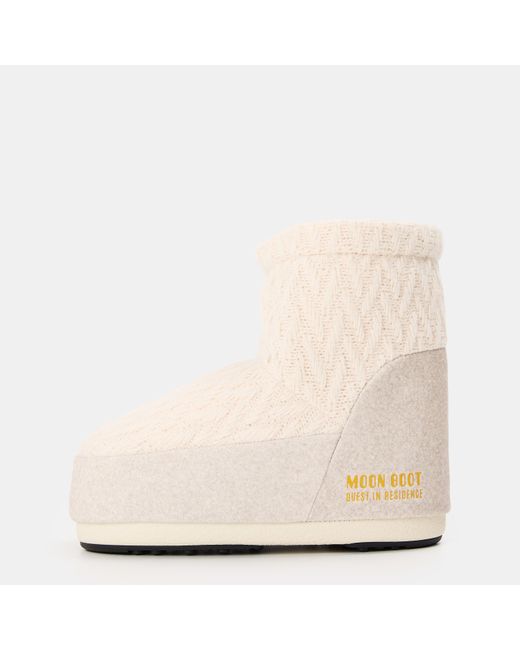 Moon Boot Natural Nolace Snow Boots