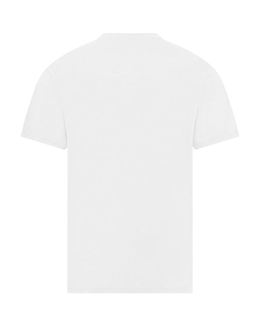 C P Company White 30/1 Jersey T-Shirt for men