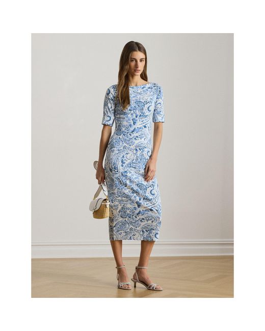 Ralph Lauren Blue Tea Dress