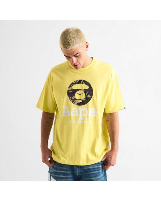 Aape Yellow T-Shirt for men